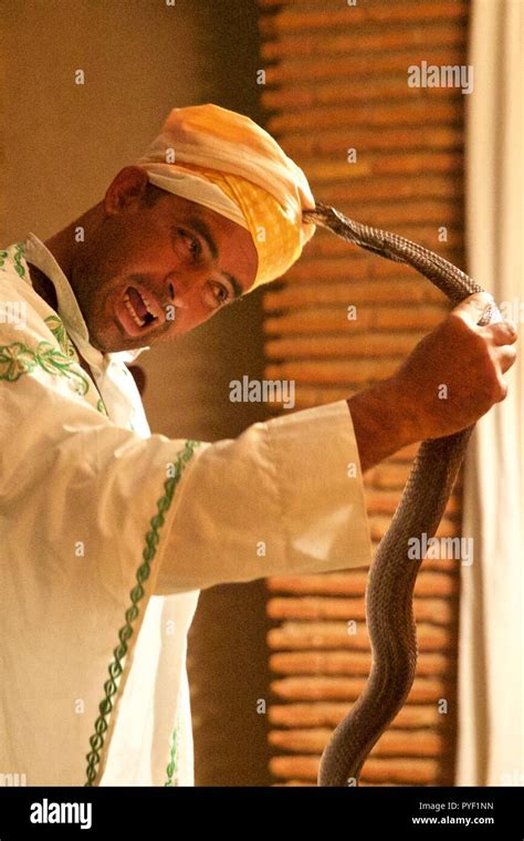 Snake charmer Morocco Stock Photo - Alamy