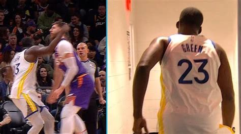 Draymond Green Ejected After Flagrant 2 Foul on Suns' Jusuf Nurkić | VladTV