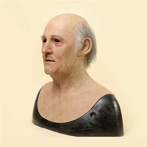 Silicone Old Man Mask