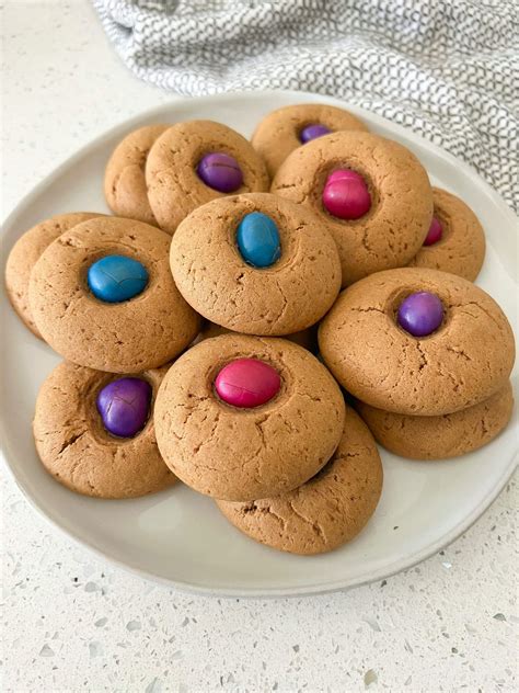 Healthified Easter Thumbprint Cookies - MegUnprocessed