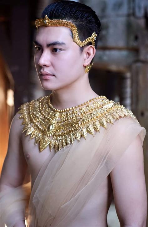 🇰🇭 Cambodian man in traditional costume 🇰🇭 Amazing Cambodia traditional outfit ️ | Traditional ...