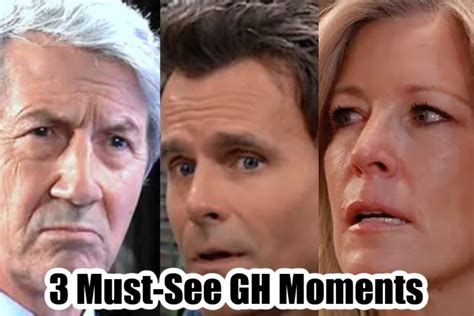 General Hospital Spoilers: 3 Must-See GH Moments – Week Of May 1