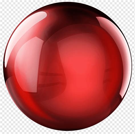 Red ball illustration, Crystal ball Bounce 3D Glass Company, ball, game ...