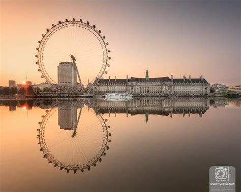 Wheel at Sunrise | The London Eye as seen at dawn over a cal… | Flickr