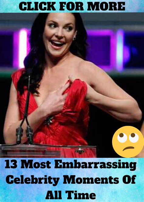 13 Most Embarrassing Celebrity Moments Of All Time