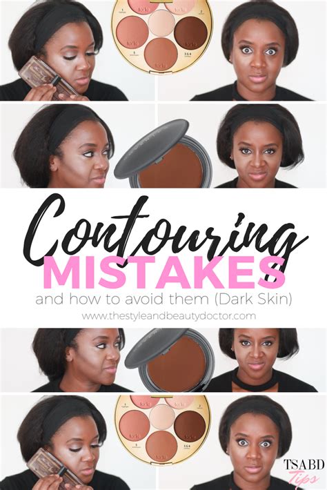 Contouring Mistakes and How to Avoid Them (DARK SKIN) | Makeup for ...