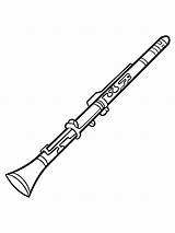 Flute Coloring Pages sketch template