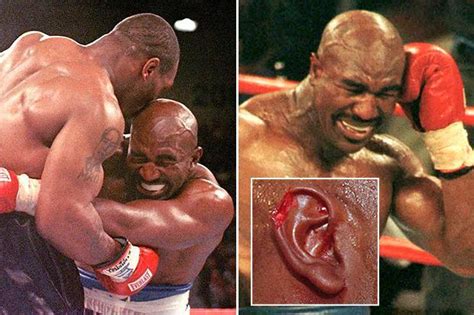 Mike Tyson reveals he gave Evander Holyfield his ear back after biting ...