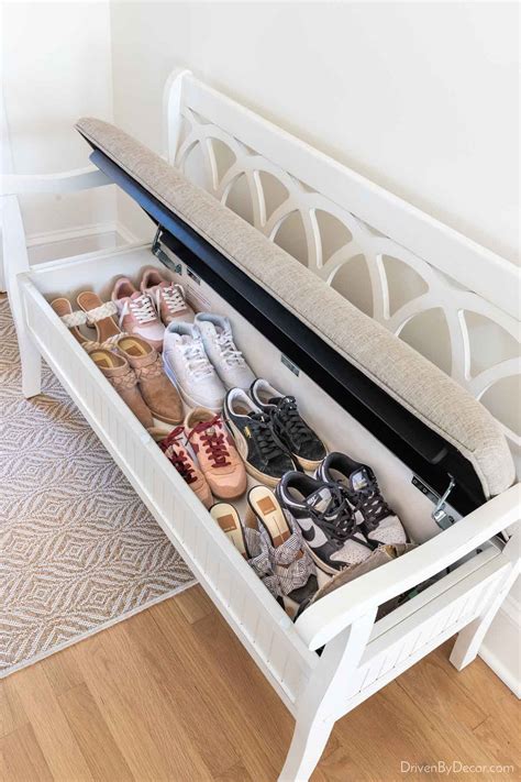 7 Entryway Shoe Storage Ideas - Driven by Decor