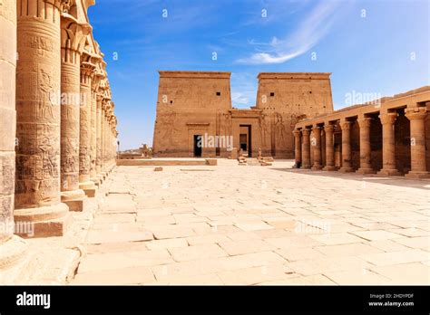 temple of philae Stock Photo - Alamy