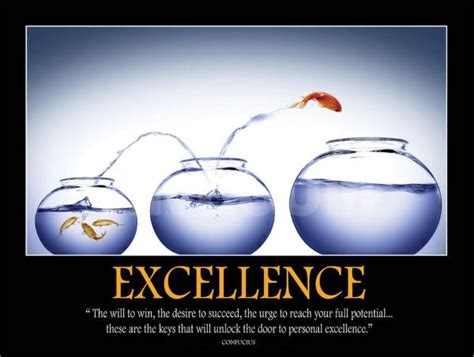 motivational posters download excellence motivational poster - Vintage ...