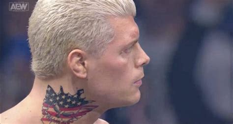 Cody Rhodes debuts new "Nightmare Family" logo tattoo during Revolution ...