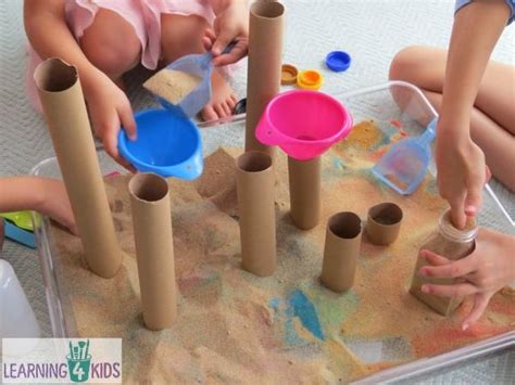 Sensory Exploration with Sand | Sensory play, Sensory table, Kids sensory