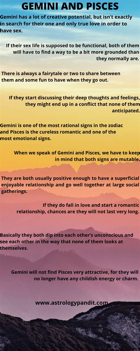 Gemini man Pisces woman compatibility Gemini man in love PISCES - The ...