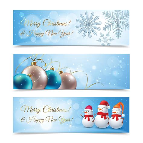 christmas banners vector illustration 1992524 Vector Art at Vecteezy