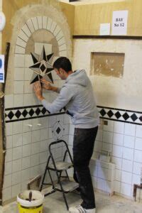 Skills required to become a wall and floor tiler