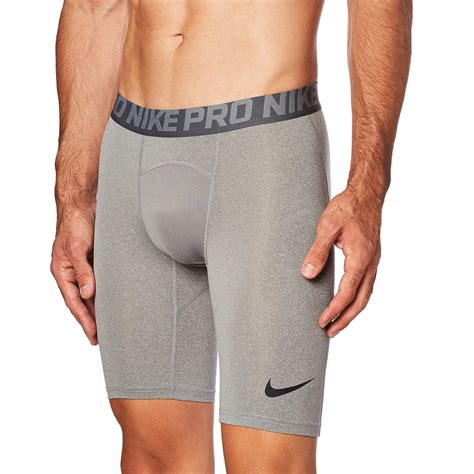 Nike Nike Pro Men S 6 Training Shorts L Carbon Heather Gray 838061 ...