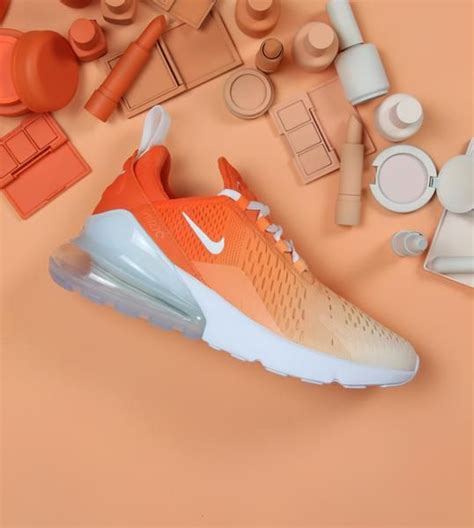 Explore Our Custom Ombre Air Max 270 Orange Nike Shoes. If You Are Looking For Orange Womens ...