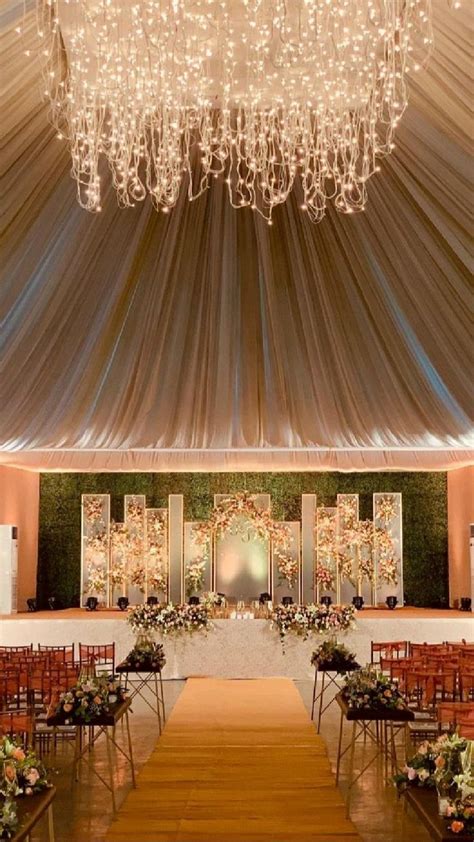 Elegant Lighting for Wedding Stage Decor