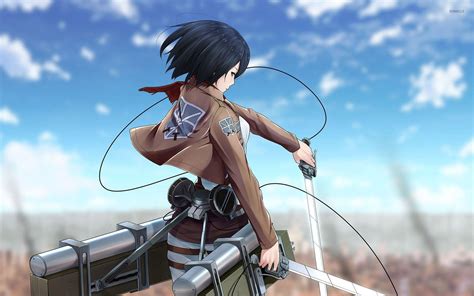 Attack On Titan Mikasa Ackerman Wallpapers - Wallpaper Cave