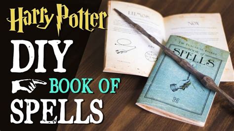 DIY Harry Potter Spellbook – Pocket Book of Spells – Wizardry Workshop
