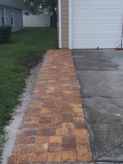 WCL Pavers, LLC 3" Driveway extension in pavers | Driveway landscaping ...