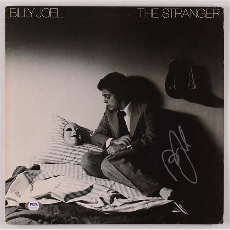 Billy Joel Signed "The Stranger" Vinyl Record Album Cover (PSA COA) | Pristine Auction