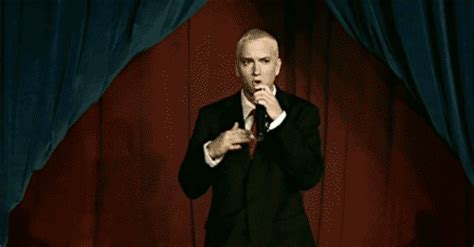 eminem rapping music video gif | WiffleGif