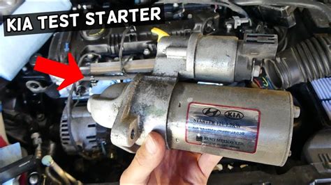 HOW TO TEST STARTER ON KIA DEMONSTRATED ON KIA FORTE - YouTube