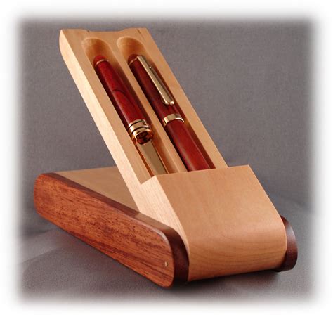 Wooden pen box