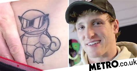 Logan Paul is not happy with his Squirtle Pokemon tattoo | Metro News