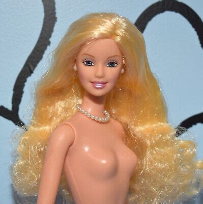 STANDARD BARBIE TALK of the Town Belly Button, Blonde Hair, Blue Eyes, Necklace $22.99 - PicClick