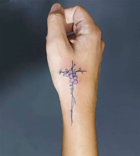 Top 63 Best Cross Tattoo Ideas for Women - [2021 Inspiration Guide]