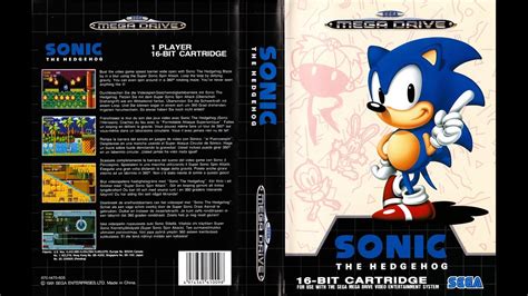 Sonic The Hedgehog Sega Mega Drive gameplay - YouTube