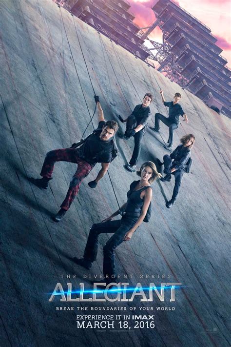 Divergent 'Allegiant' Movie Posters