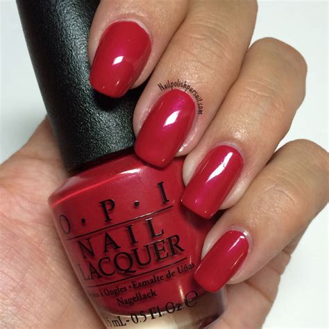 Opi Red Nail Polish Colors