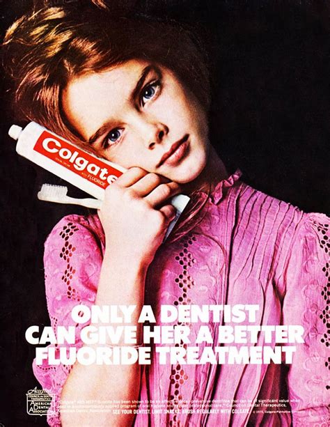 Colgate advertising with Brook Shields, 1975 | Brooke shields, Brooke shields young, Colgate ...