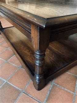 4ft square oak potboard coffee table with four concealed drawersGATEWAY ANTIQUES - WITH STOCK OF ...