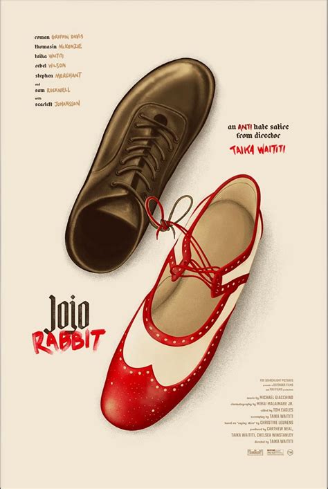 Jojo Rabbit (2019) [883 1318] by Tom Miatke | Movie posters design, Film poster design, Best ...