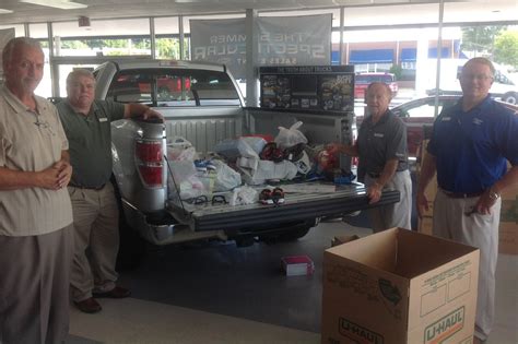 Prater Ford Collects Footwear for Orphans | Edmunds