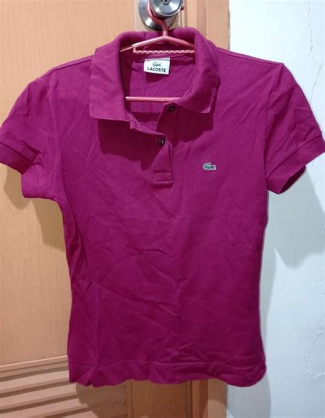 Authentic Lacoste Polo Shirt, Women's Fashion, Tops, Blouses on Carousell