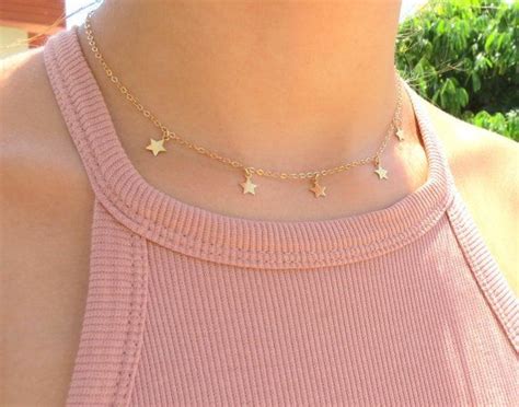 Coin Pendant Necklace, Dainty Gold Necklace, Lovely Necklace, Star Necklace, Silver Jewelry ...
