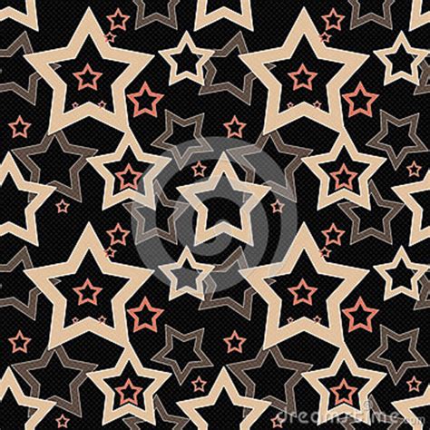 Seamless Black Pattern with Stars Stock Illustration - Illustration of repetition, graphic: 43115825