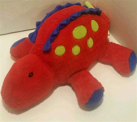 Goffa Dinosaur Plush Red Soft Stuffed Animal | #2107320568