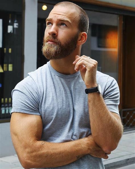 Beards And Mustaches, Bald Men With Beards, Bald With Beard, Great ...