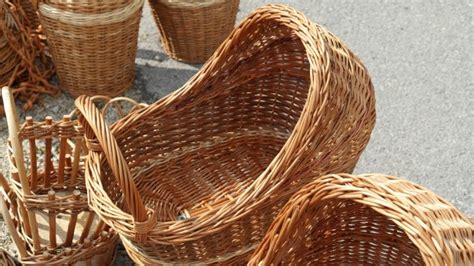 Free Images : structure, market, craft, close, braid, wicker, weave, decorative, straw, baskets ...