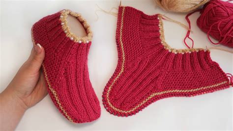 Knit Slipper Patterns - Mikes Nature