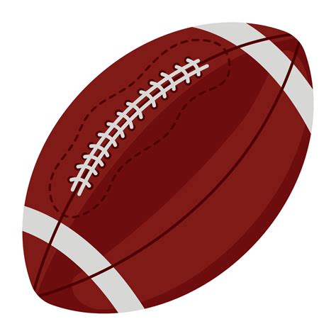 american football ball 16767913 Vector Art at Vecteezy