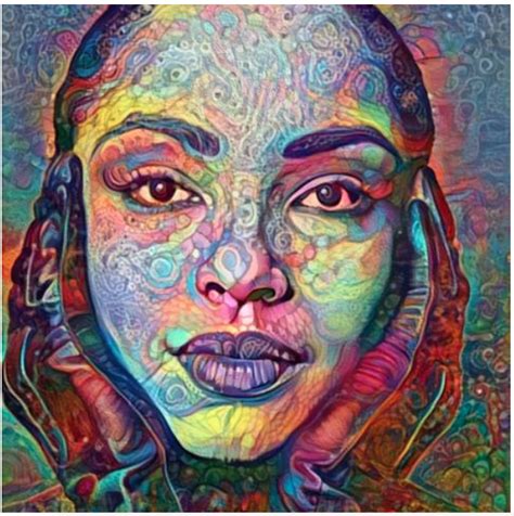 New World Notes: Afrofuturist Artist Creates Stunning Portraits of Black Artists With Deep Dream ...