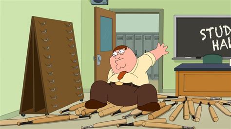 'Family Guy': Peter Versus Baseball Bats (VIDEO)